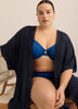 Long Cape with Crochet Trim