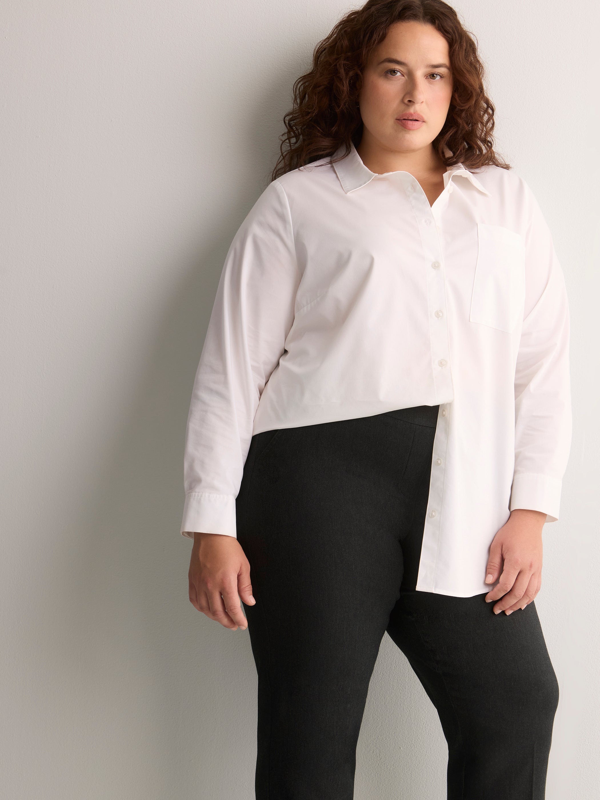Heather Blue Straight-Leg Savvy II Pant