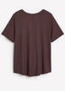 T-shirt côtelé à col rond, coupe moderne, tissu responsable - PENN. Essentials