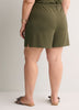 Stretch Knit Pull-On Short