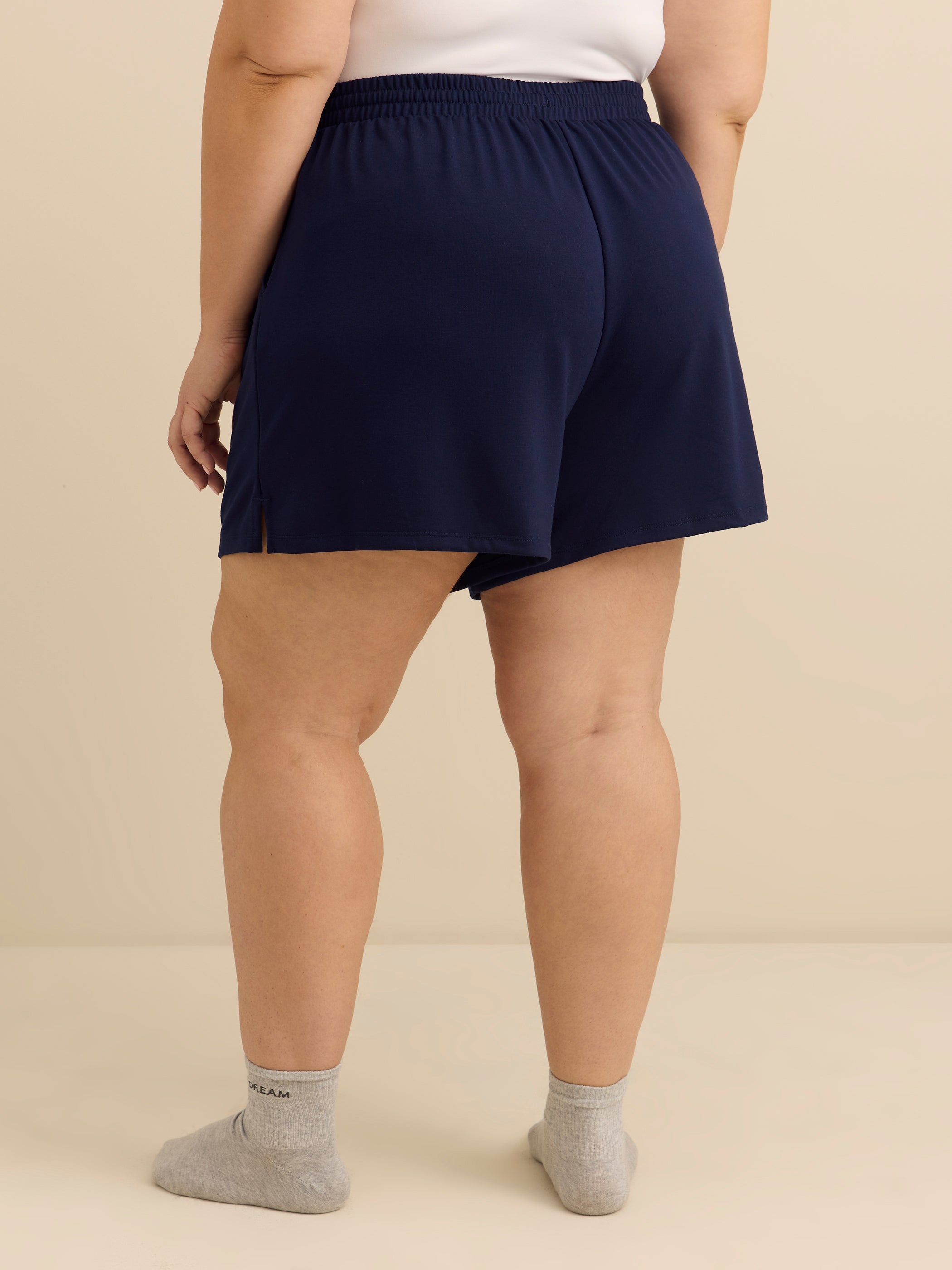 Blue French Terry Boxer Short - ti Voglio