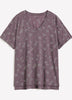 Boyfriend-Fit V-Neck T-Shirt - PENN. Essentials