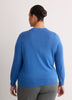 Responsible, Buttoned-Down Cotton Blend Crew Neck Cardigan