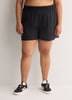 Black Pull-On Running Shorts with Liner - Active Zone