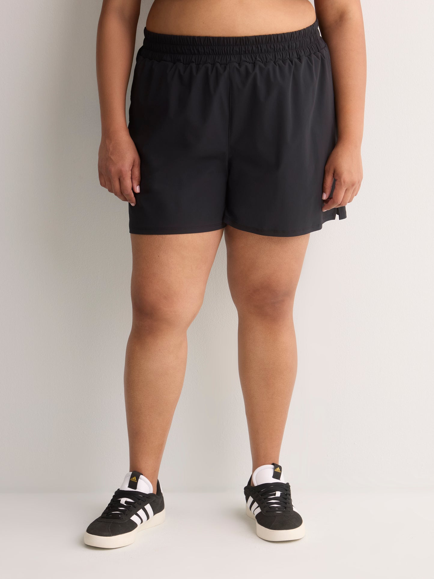 Black Pull-On Running Shorts with Liner - Active Zone
