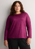 Responsible, Croco-Print Long-Sleeve T-Shirt with Back Insert - Active Zone