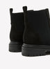 Extra Wide Width, Chunky Black Chelsea Bootie
