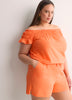 Stretch Knit Pull-On Short