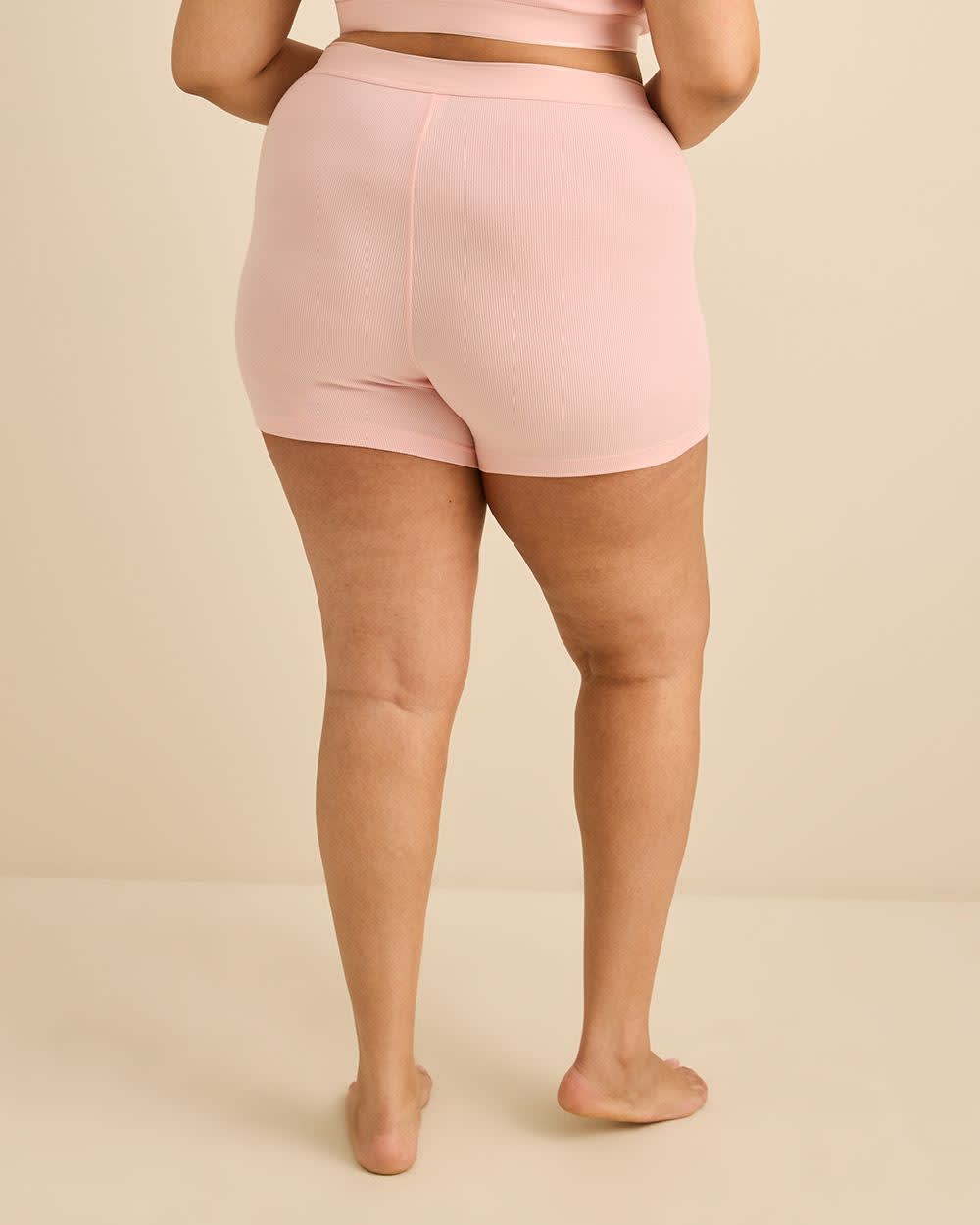 Ribbed Knit Boyshort - ti Voglio