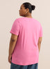Responsible, Boyfriend-Fit Tee with Slits