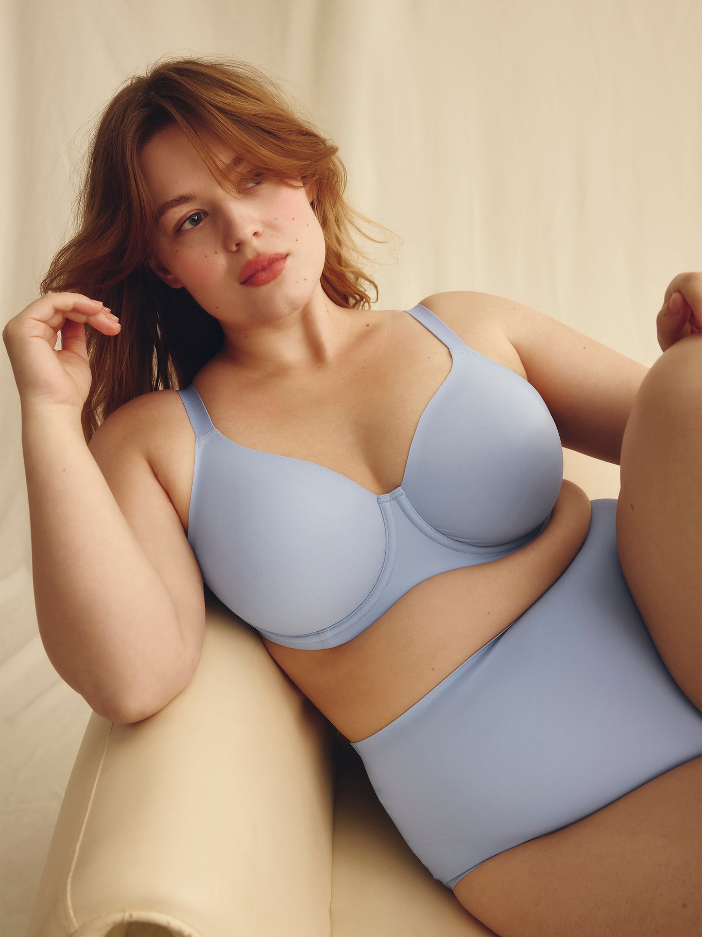 Soutien-gorge seconde peau en microfibre mate pastel, avec armatures - ti Voglio