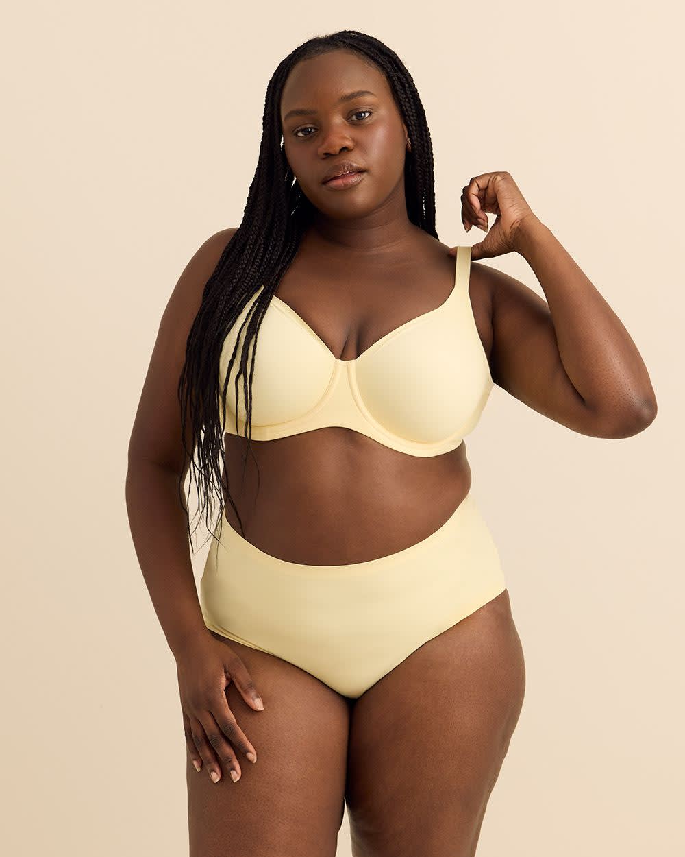 Soutien-gorge seconde peau en microfibre mate pastel, avec armatures - ti Voglio