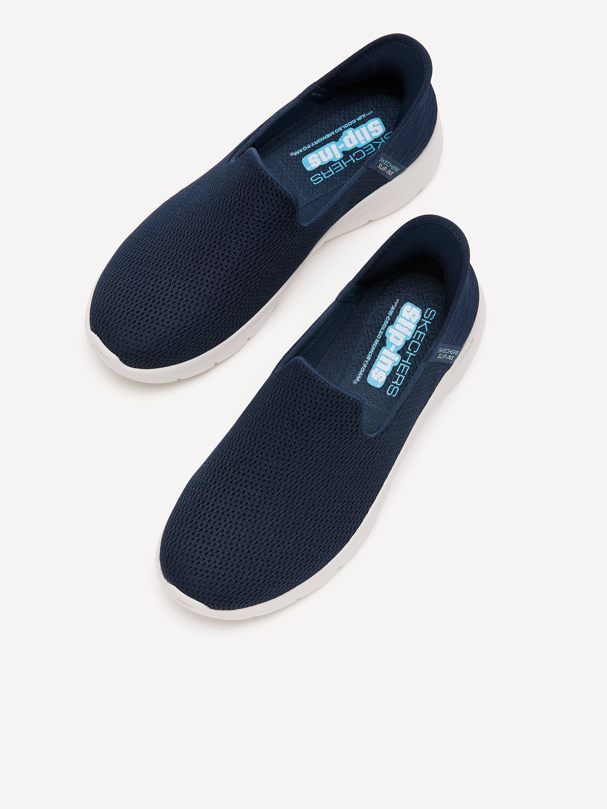 Wide Width, Go Walk Mesh Slip-In Shoe - Skechers