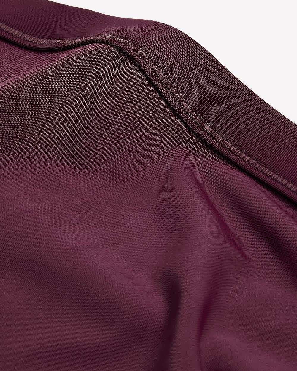Culotte échancrée en microfibre bordeaux - ti Voglio