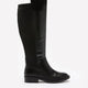 Wide Width and Calf, Black Paladium Tall Boot - Steve Madden