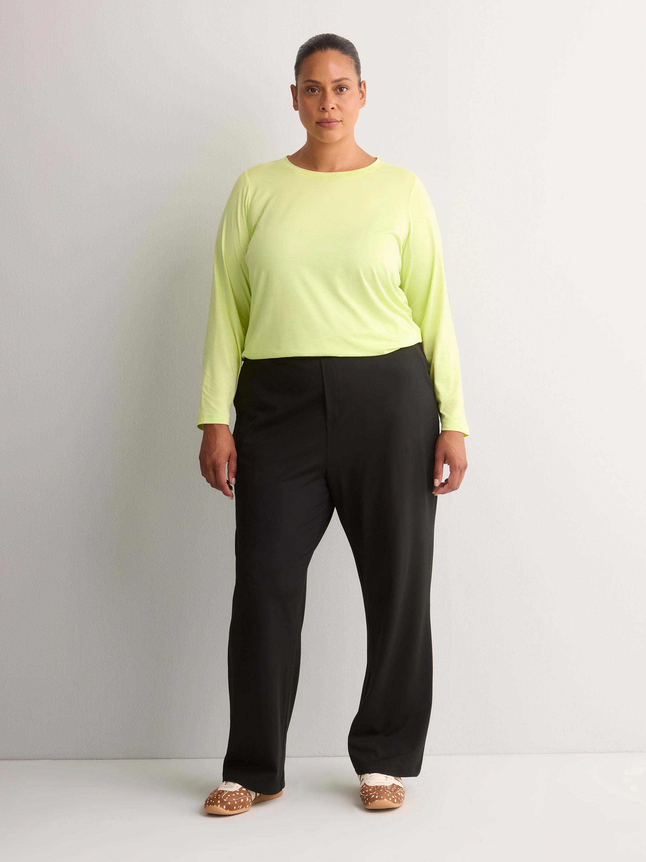 Responsible, Space-Dye Long-Sleeve T-Shirt with Back Insert - Active Zone