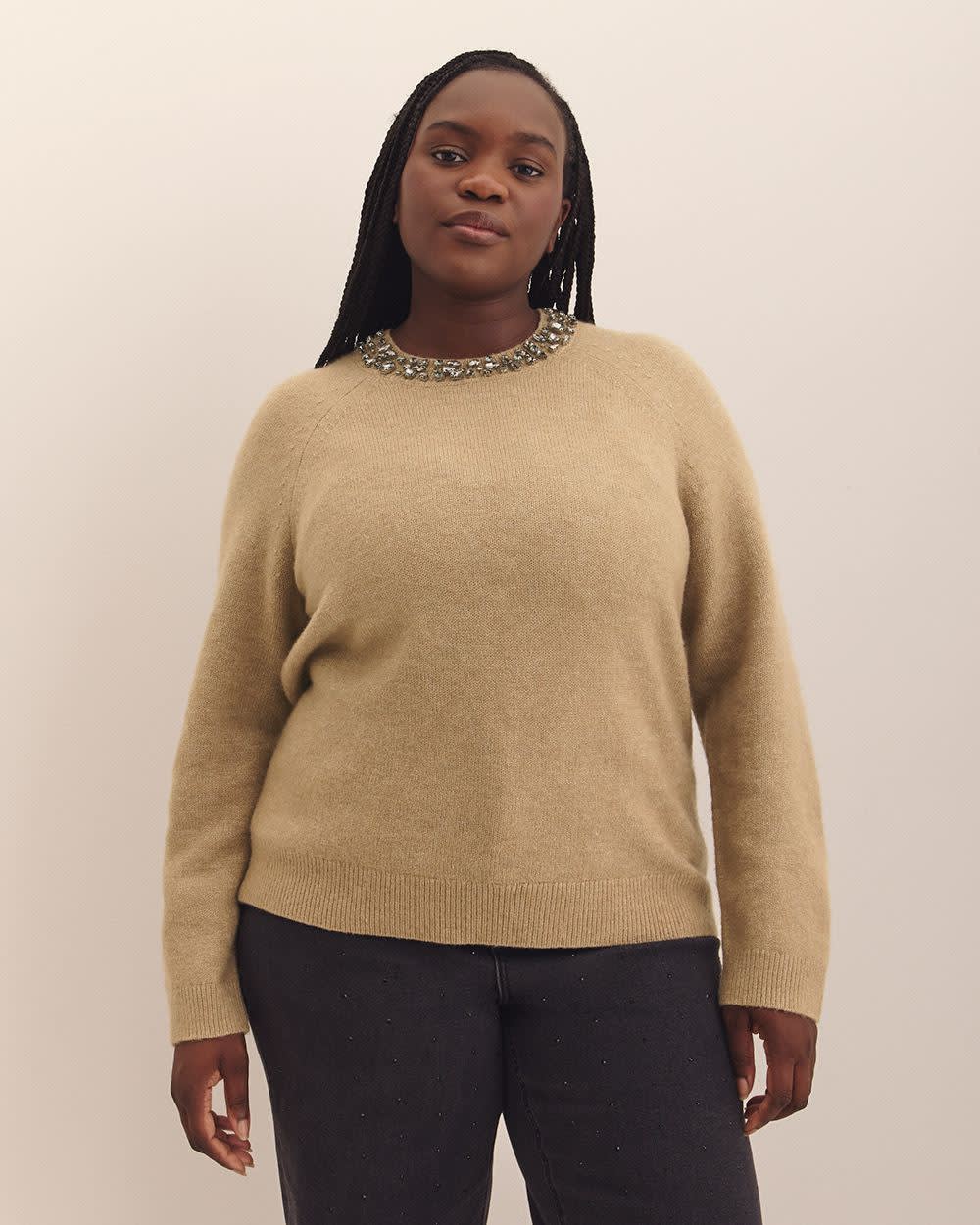 Jewel Crewneck Sweater