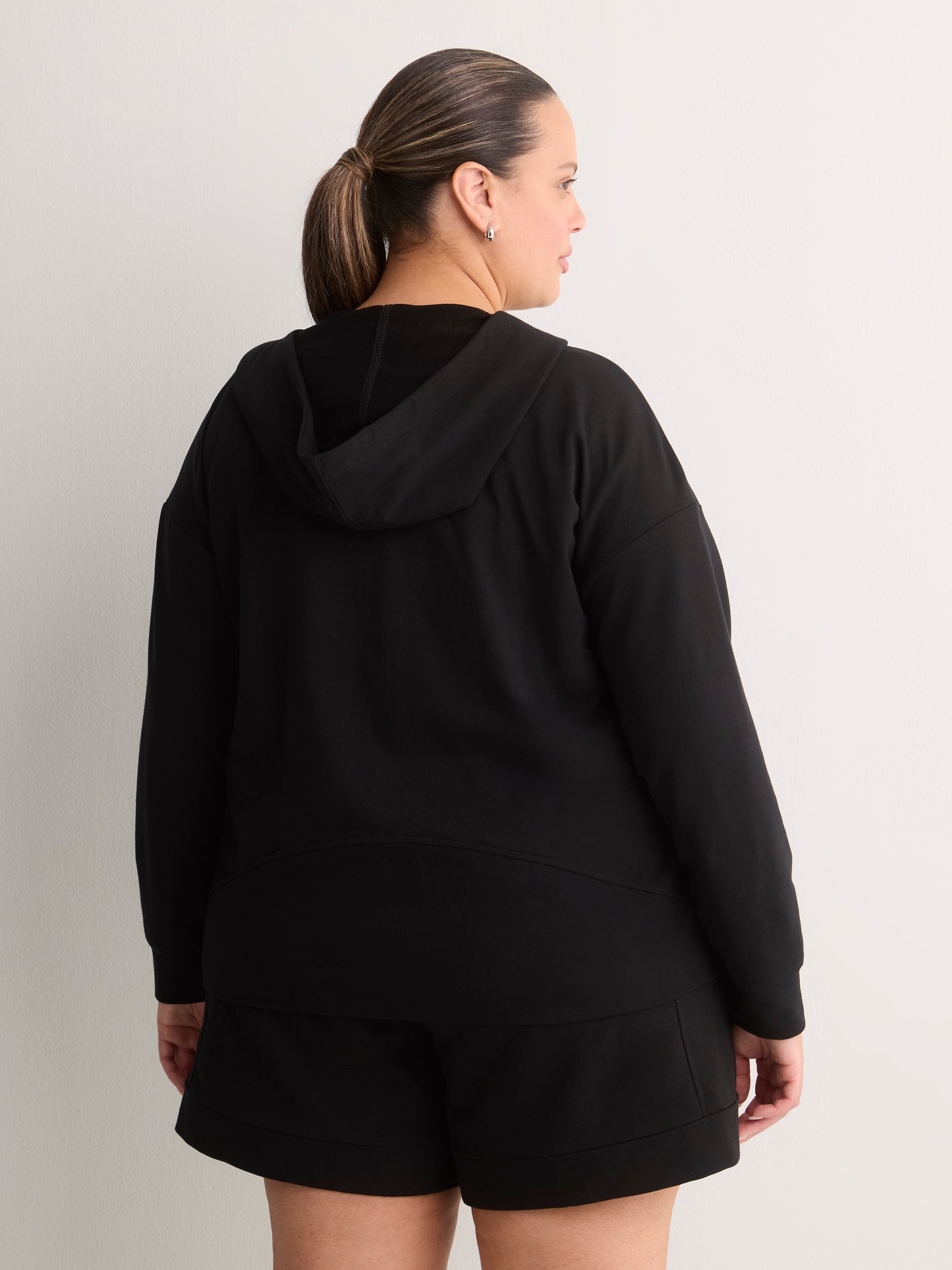French Terry Hooded Jacket - Active Zone