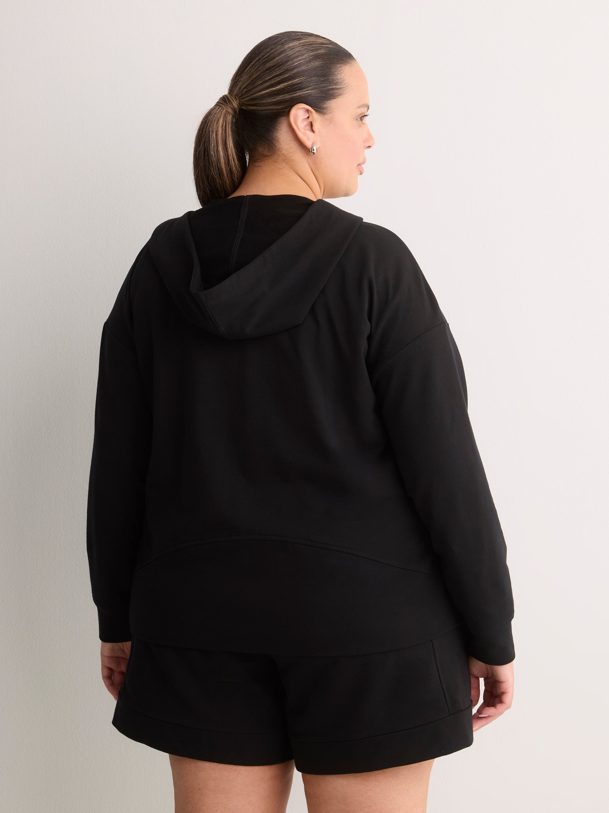 French Terry Hooded Jacket - Active Zone