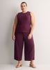 Ribbed Knit Fitted Tank Top