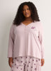 Minne Mouse Henley Pyjama Top - Disney