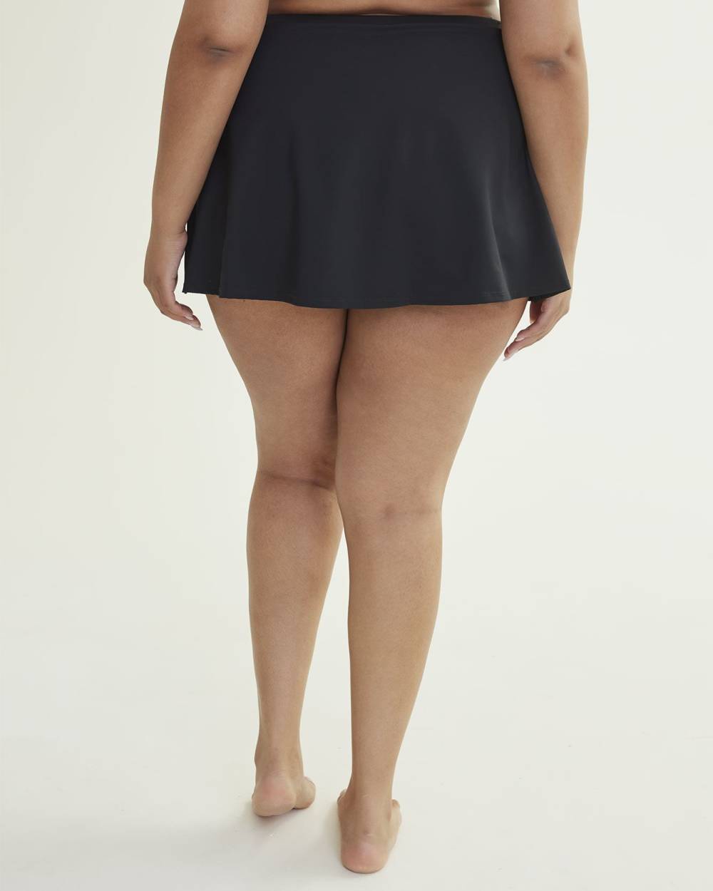 Basic Black Swim Skirt