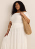 Pull-On Boho Maxi Skirt