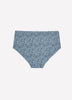 Blue Cotton Full Brief with Paisley Print - tiVOGLIO