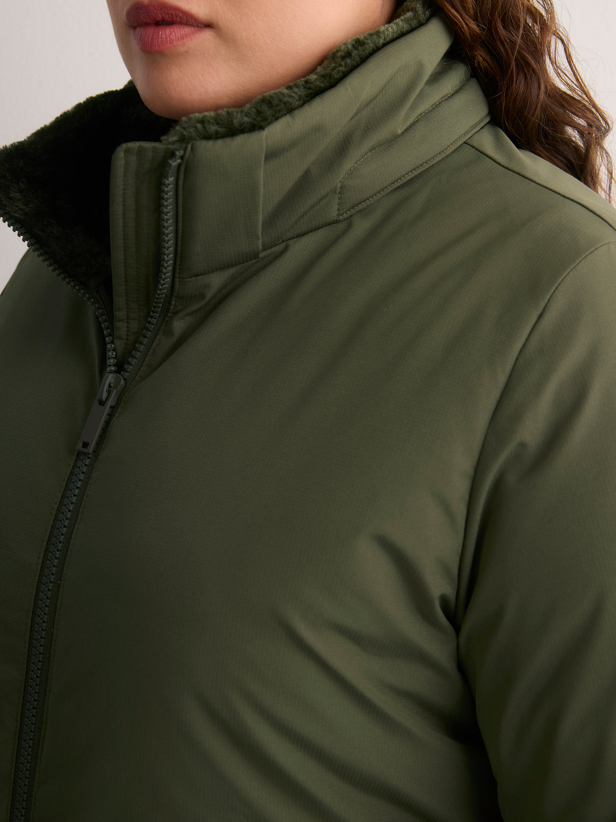 Ripstop Parka Jacket with Removable Hood