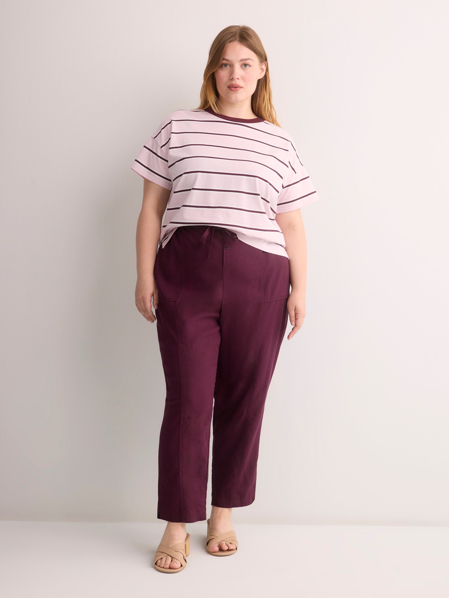 Boxy-Fit Printed Short-Sleeve Crew-Neck T-Shirt