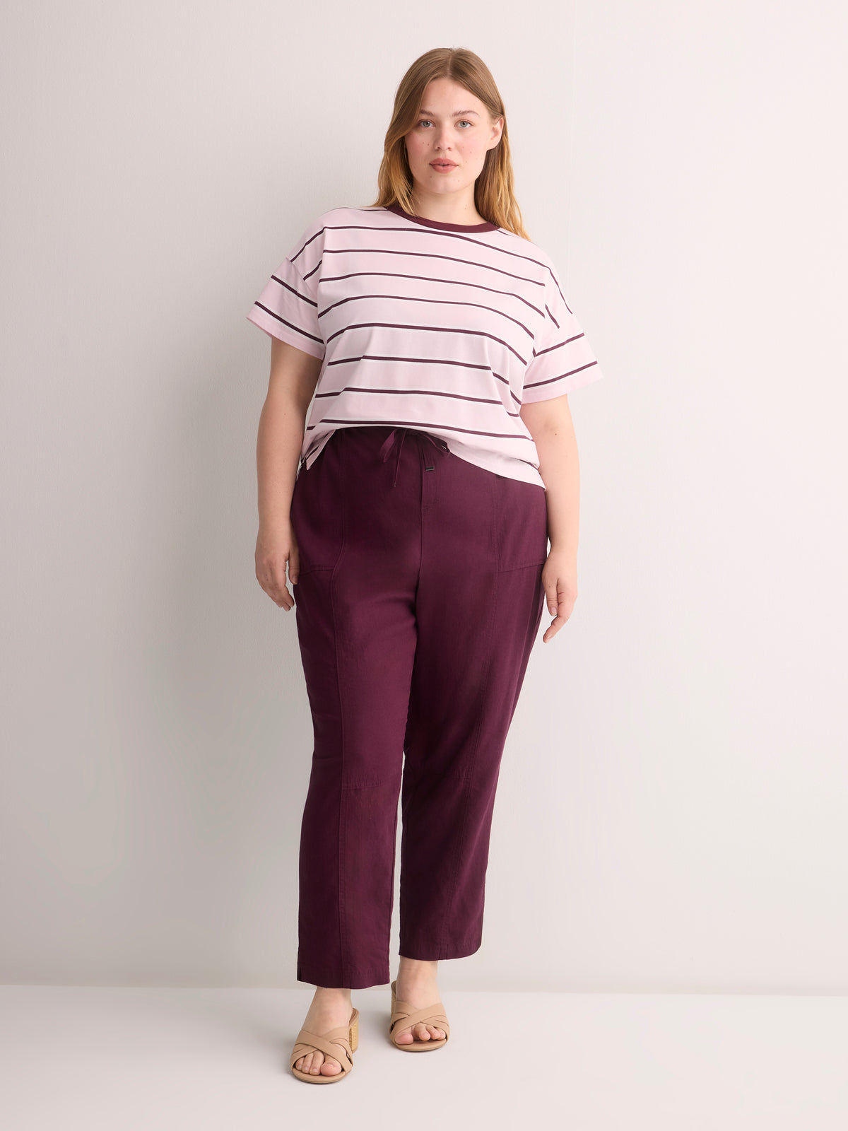 Boxy-Fit Printed Short-Sleeve Crew-Neck T-Shirt