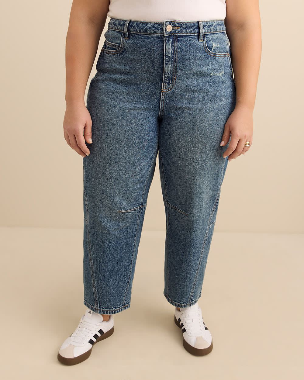 Jean taille haute à jambe ballon - d/C JEANS