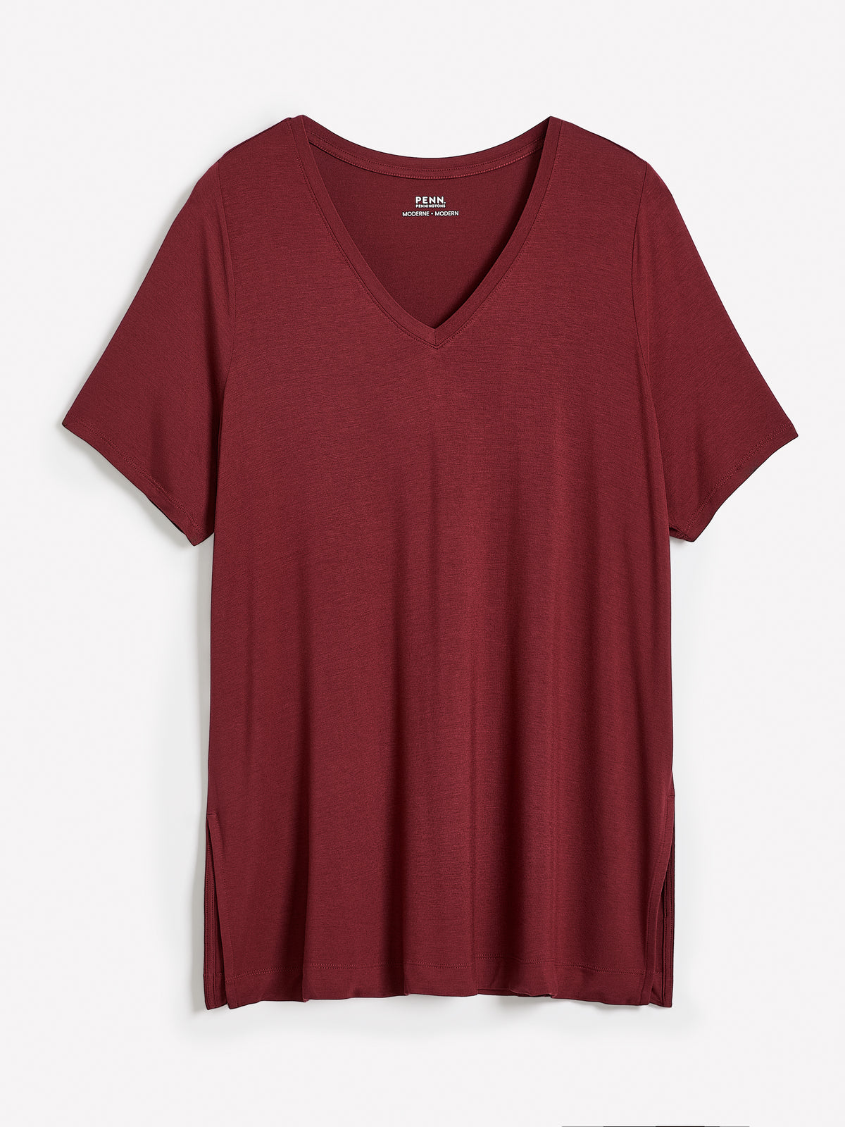 Responsible, Modern-Fit V-Neck Short-Sleeve Tunic Top