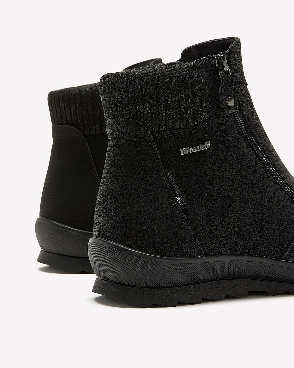 Extra Wide Width, Mindy Black Short Winter Boot - Blondo