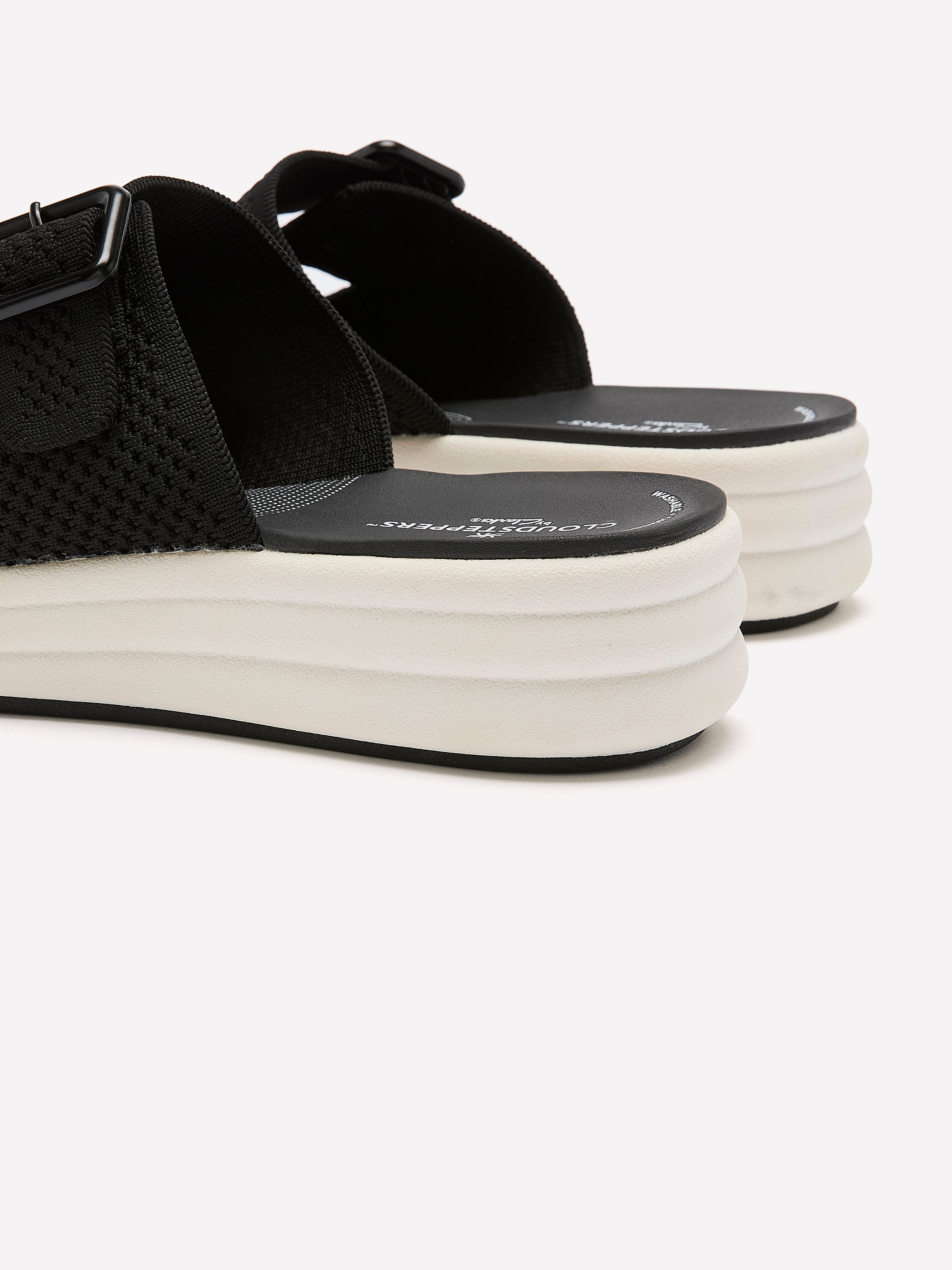 Sandale à enfiler Drift Faye à double boucle, pied large - Clarks
