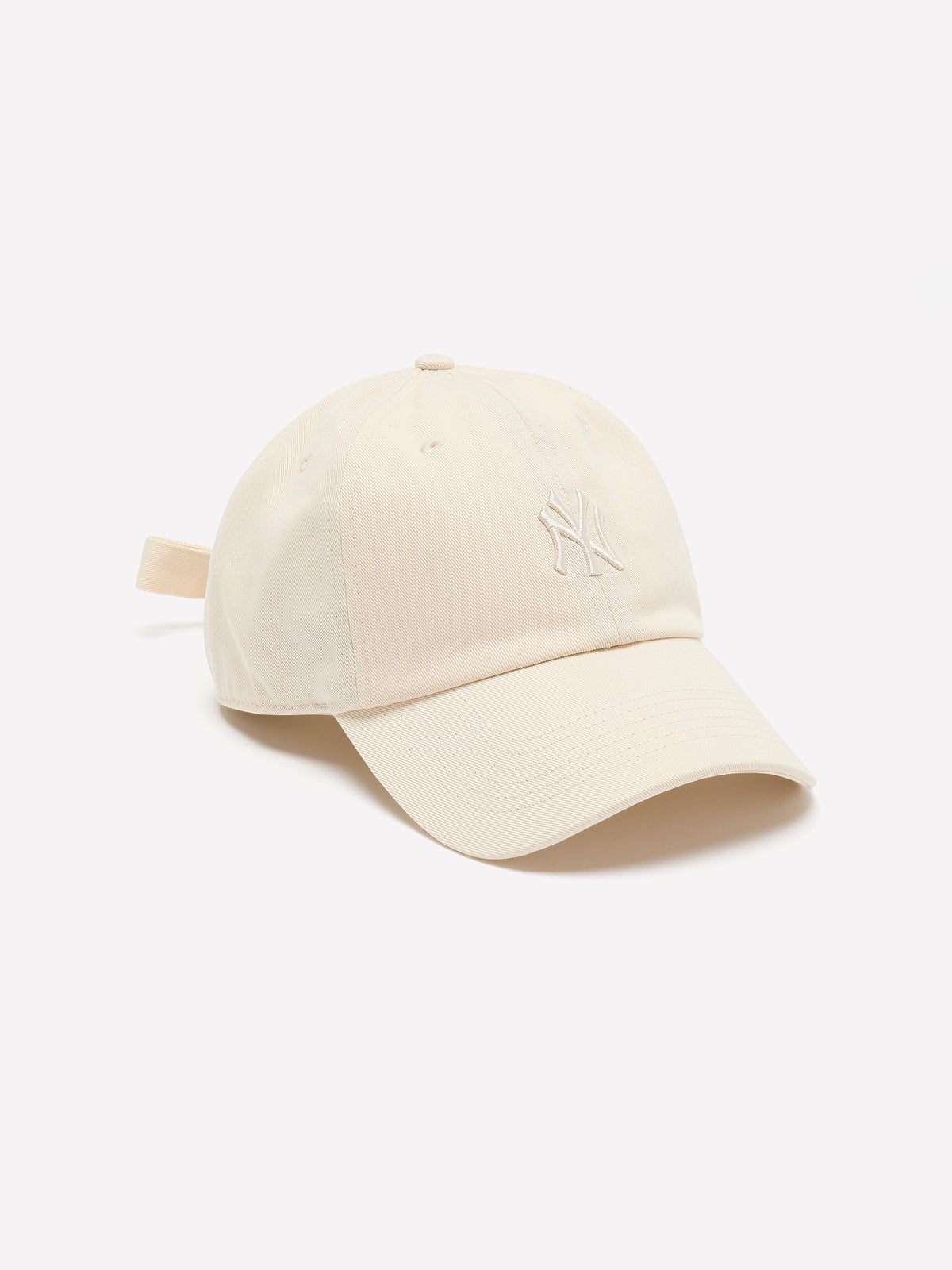 Yankees Cotton Cap with Back Bow Detail