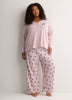 Minne Mouse Henley Pyjama Top - Disney