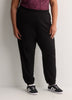 Black French Terry Jogger Pant - Active Zone
