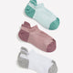 Ankle Socks with Extended Tab, Set of 3 - Active Zone