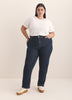 Petite, Curvy-Fit Straight-Leg Jean - d/C JEANS