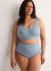Blue Seamless Full Brief - tiVOGLIO