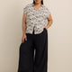 Petite, Palazzo-Leg Pant with Elastic Waistband