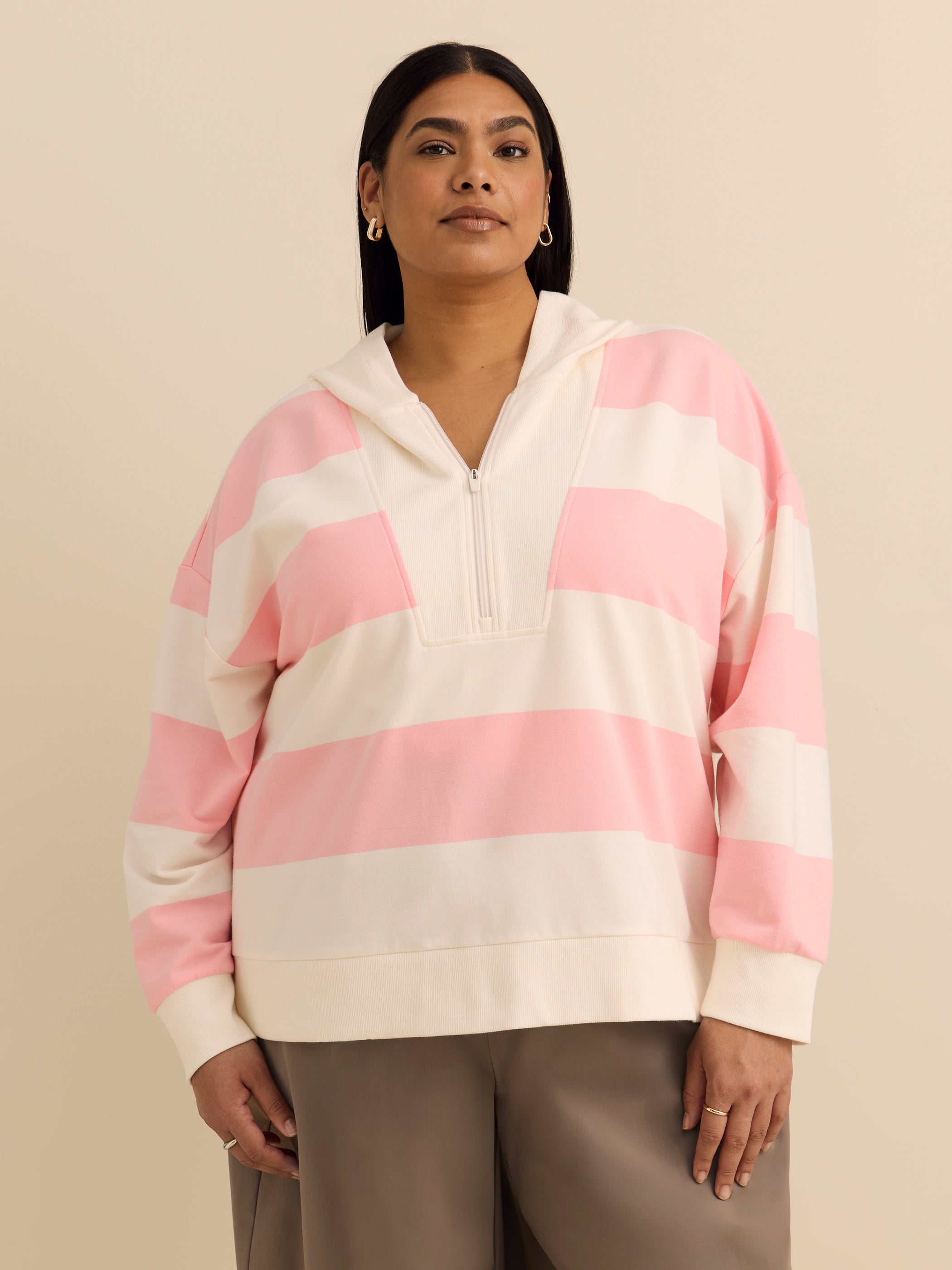 Chandail à manches longues à enfiler avec capuchon - Active Zone