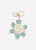 Straw Turtle Keychain and Charm