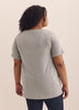 Boyfriend-Fit V-Neck T-Shirt - PENN. Essentials