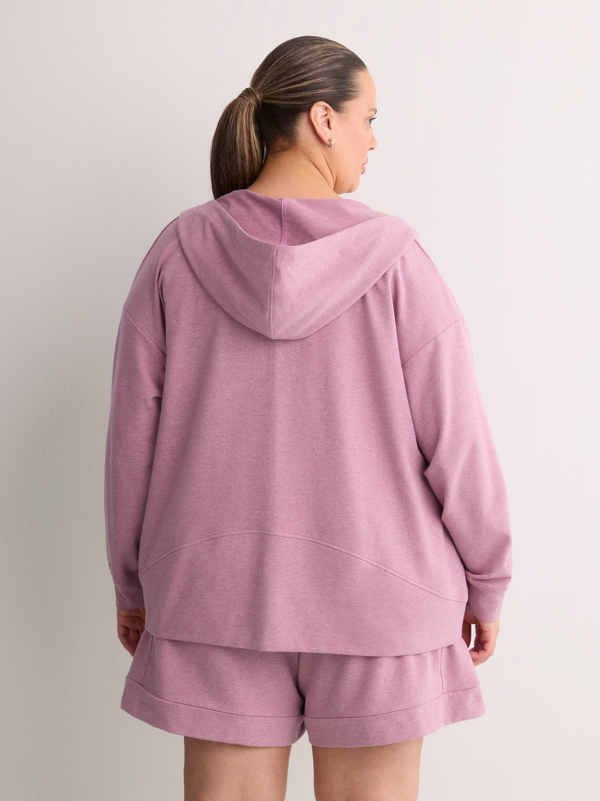 French Terry Hooded Jacket - Active Zone
