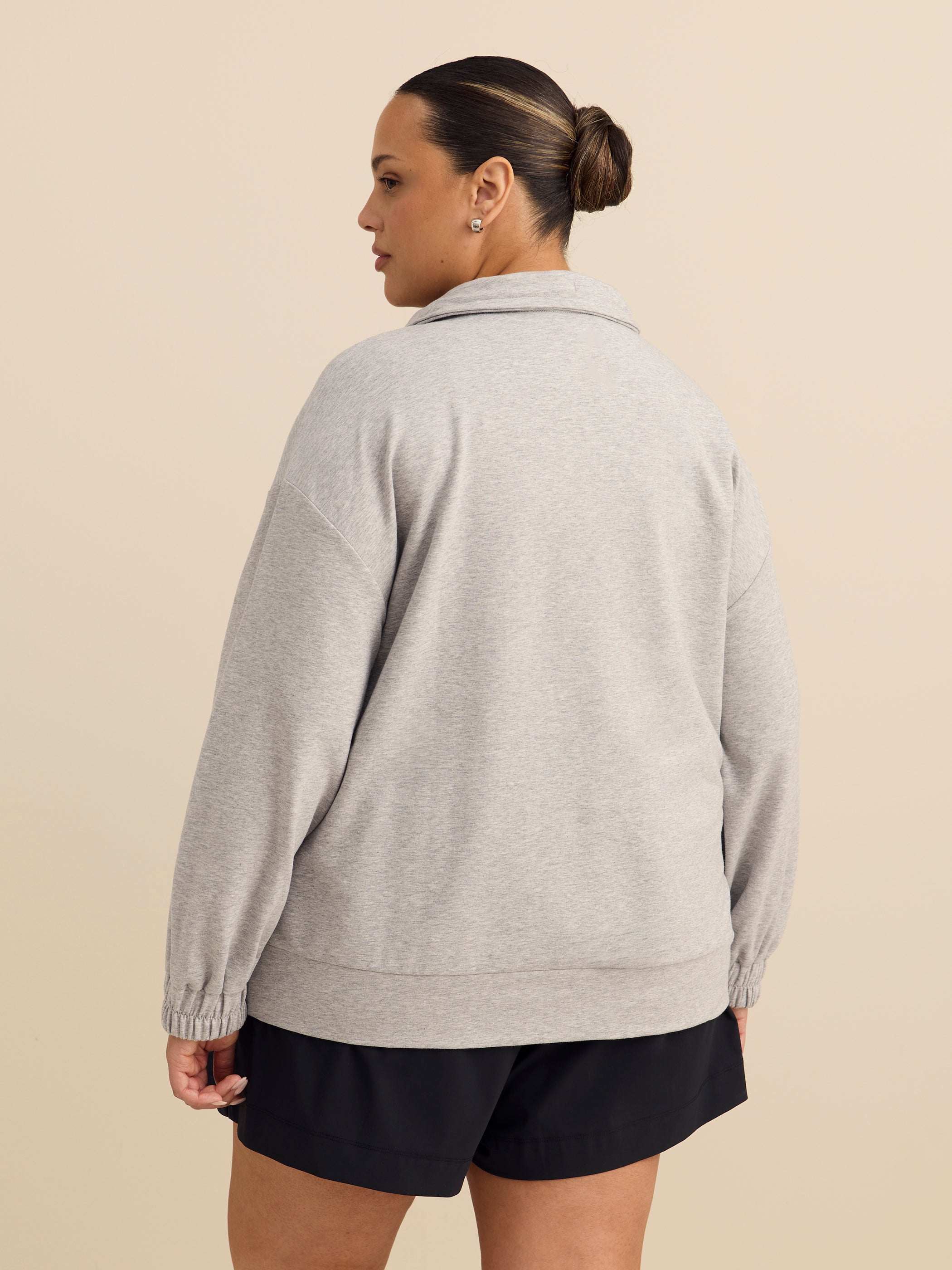 Manteau zippé à col montant - Active Zone