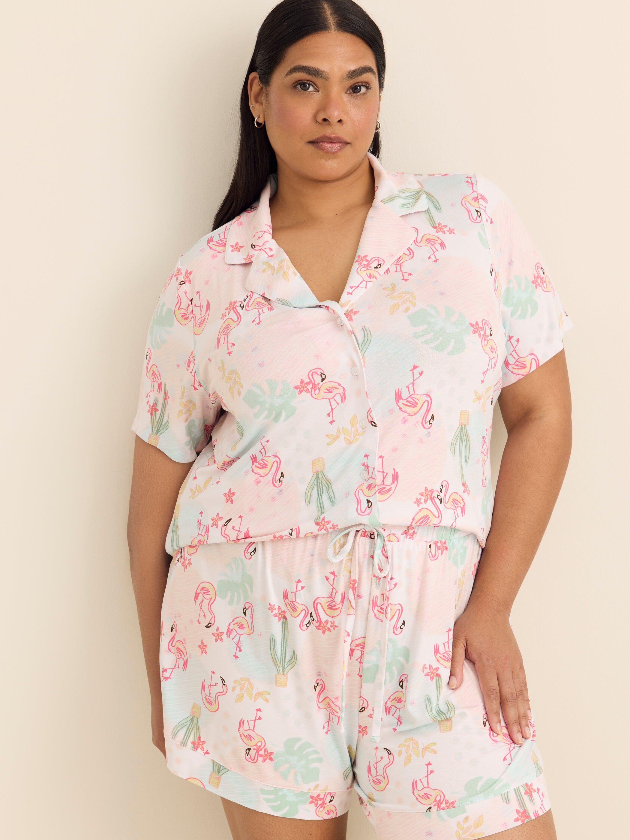 Responsible, Flamingo-Print Boxer Short - ti Voglio