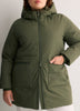 Ripstop Parka Jacket with Removable Hood