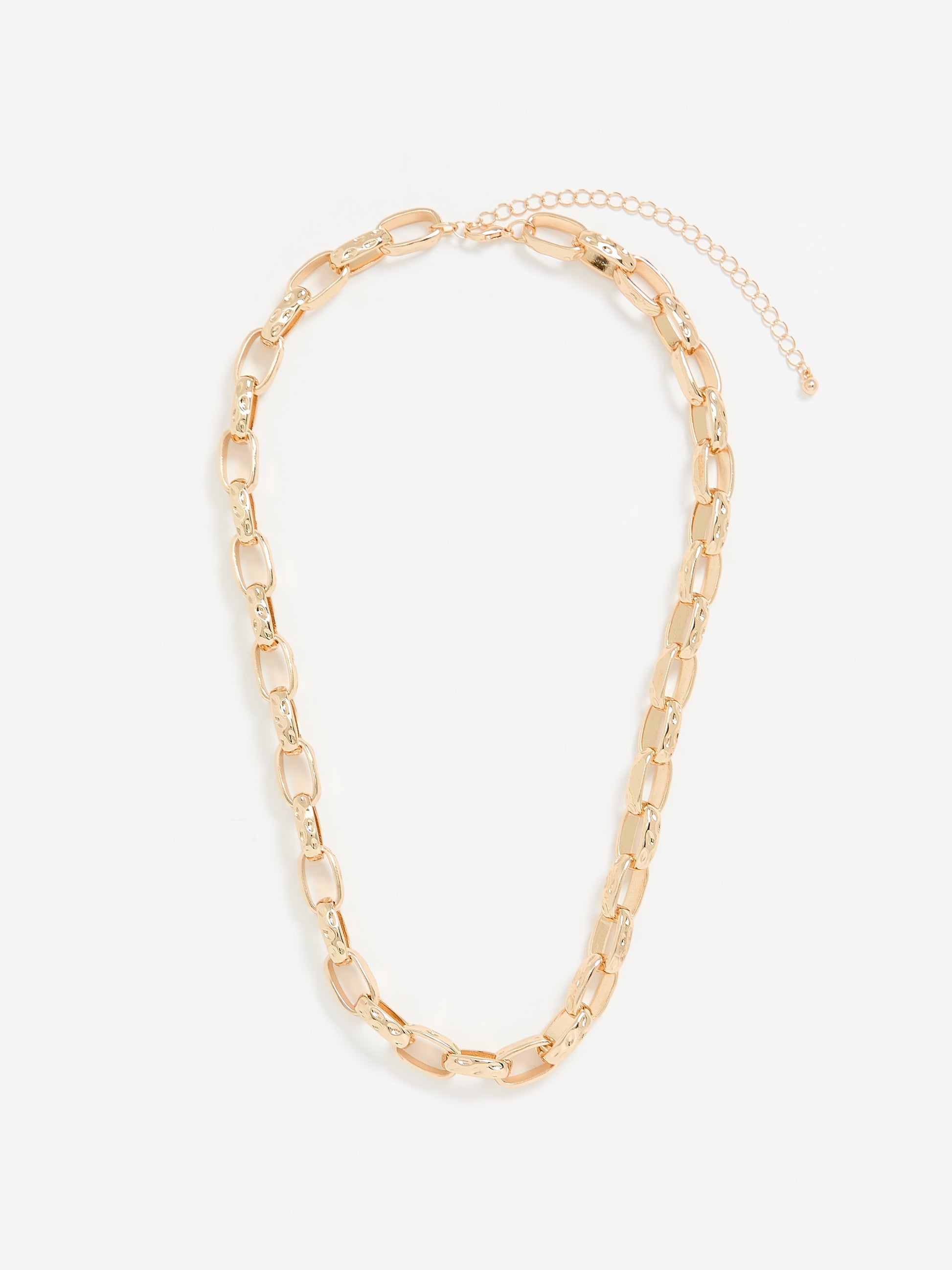 Short Chunky Link Necklace